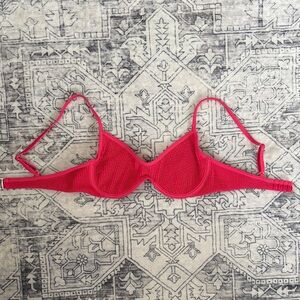 Abercrombie & Fitch Ribbed Underwire Bralette - Hot Pink